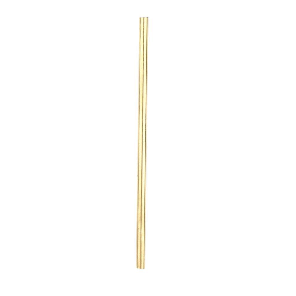 2pcs 4mm 5mm Dia, 4''/10cm Length Solid Brass Round Rod Bar