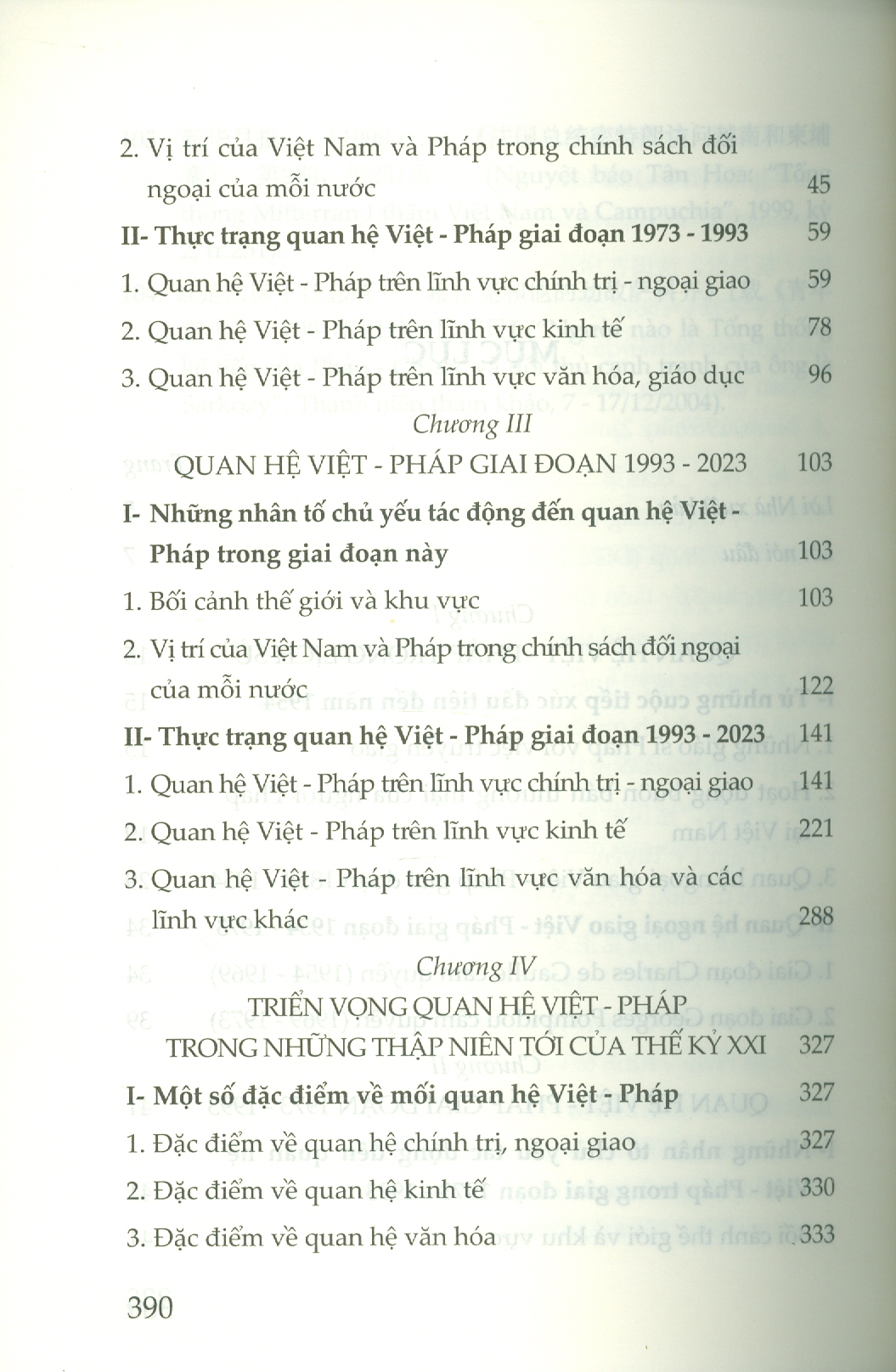 50 Năm Quan Hệ Việt - Pháp (1973 – 2023) - TS. Võ Minh Hùng (sách chuyên khảo)