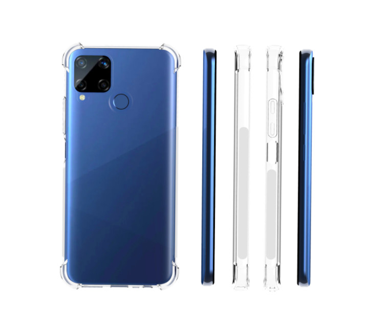 Ốp lưng dẻo trong chống sốc dành cho Realme C15