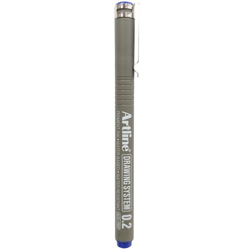 Bút Vẽ Kỹ Thuật 0.2 mm - Artline EK-232-BL - Màu Xanh Dương