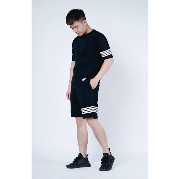 Đồ Bộ Thể Thao Nam Nữ 4 SỌC - Set Quần Áo bốn mùa đẹp cao cấp mặc nhà đi chơi thoải mái 01