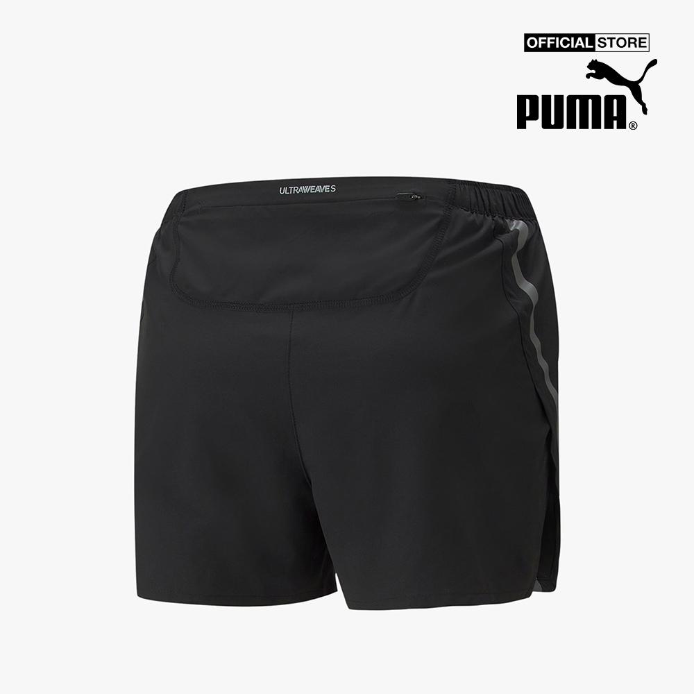 PUMA - Quần shorts chạy bộ nữ lưng thun Run Ultraweave S W 3&quot; 522193
