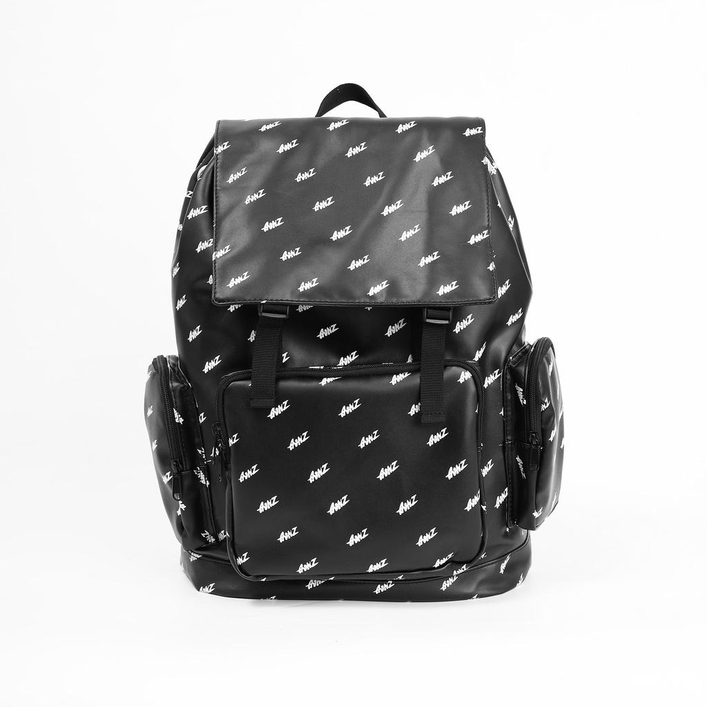 Balo Da Backpack Unisex Chống Nước Balo Backpack Gonz Balo 6 - Màu Đen