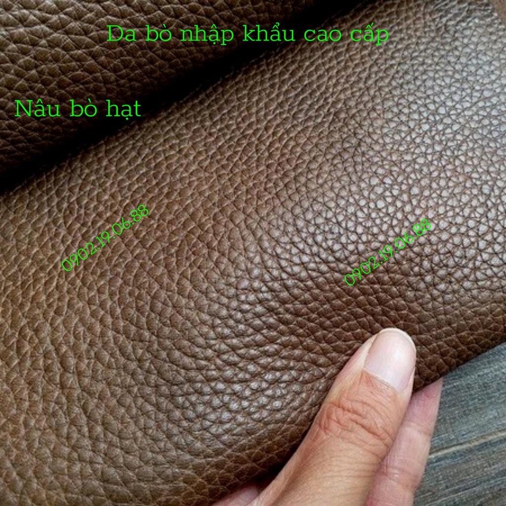 Bọc cần số da bò nhập khẩu xe HUYNDAI CRETA