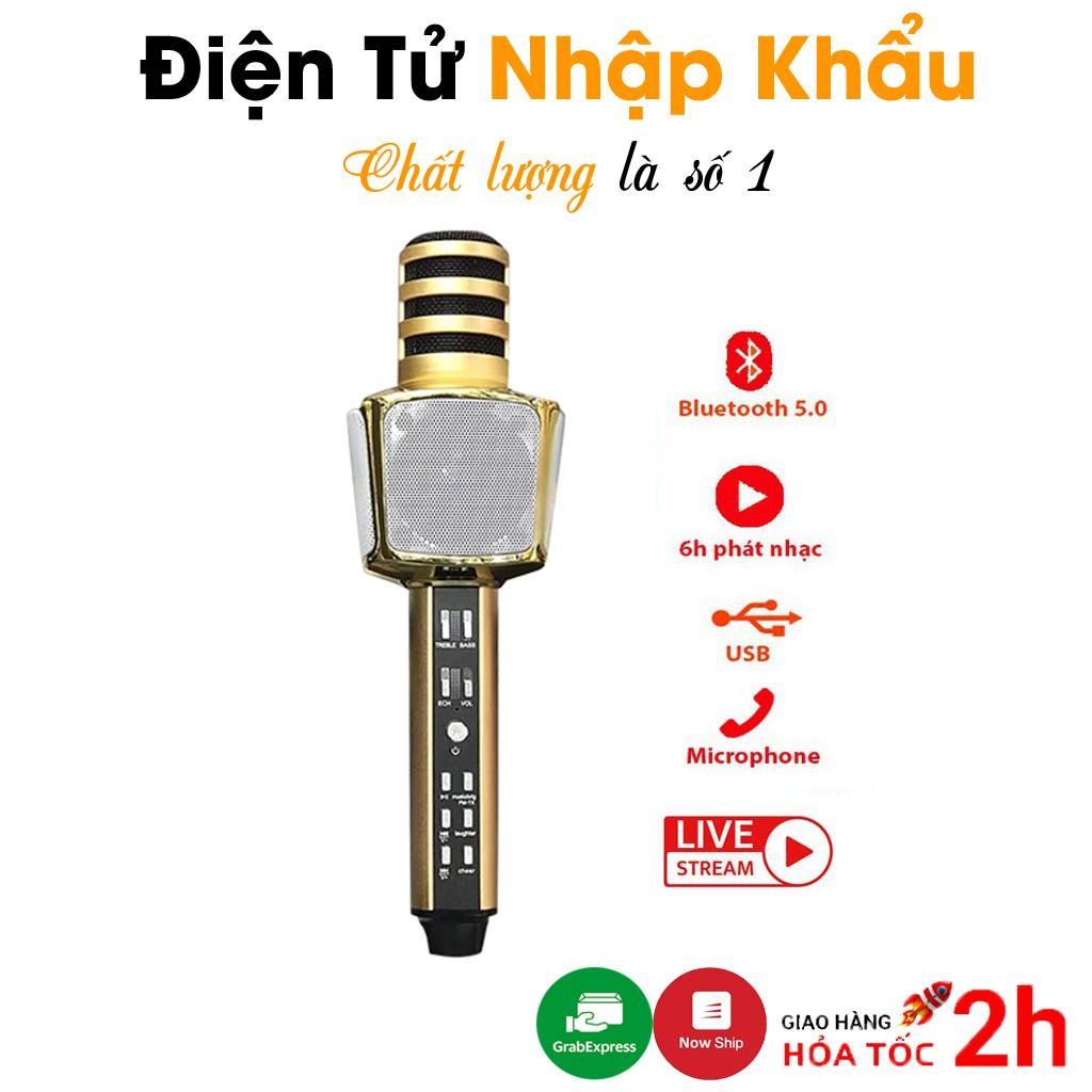 Micro Karaoke Bluetooth SD-17 Hát Karaoke Cực Hay Bass cực chuẩn, Hát Chất Giọng Trong - BH 6 Tháng