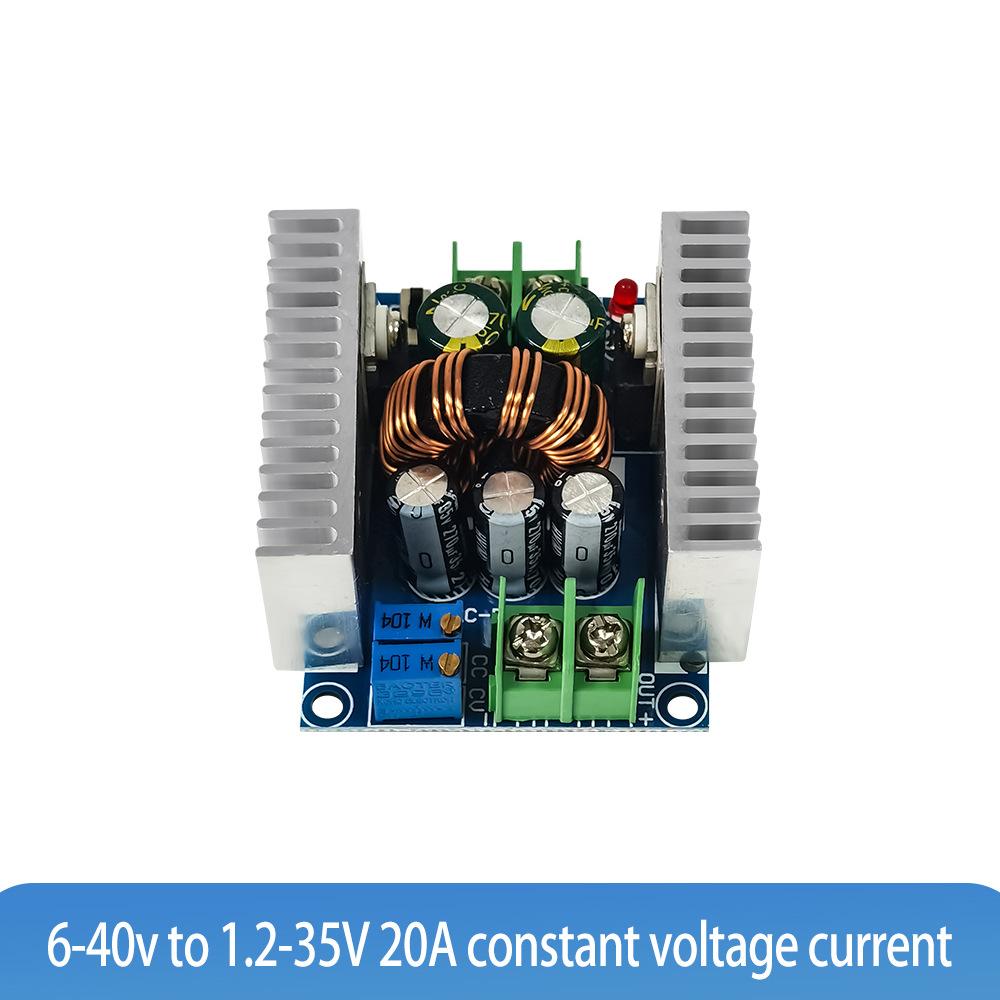 Synchronous Rectification Non-isolated Constant Current Constant Voltage Step Down Converter Module DC6-40V to DC1.2-35V Adjustable CCCV Battery Charging Module <<