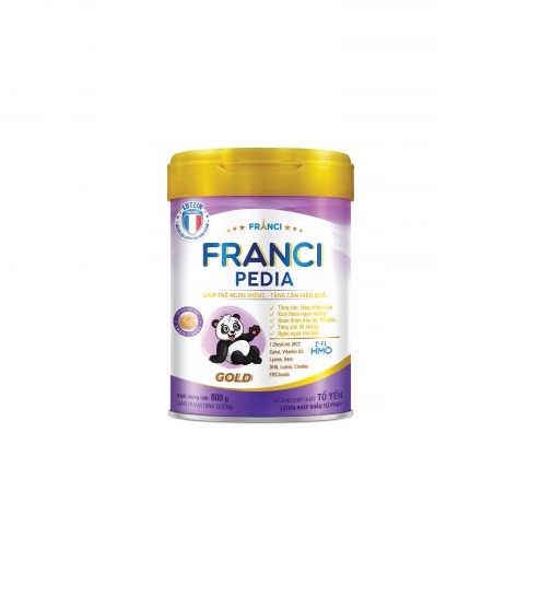 Sữa công thức FRANCI PEDIA GOLD lon 800g – Giúp bé hết biếng ăn – Tăng cường hấp thu