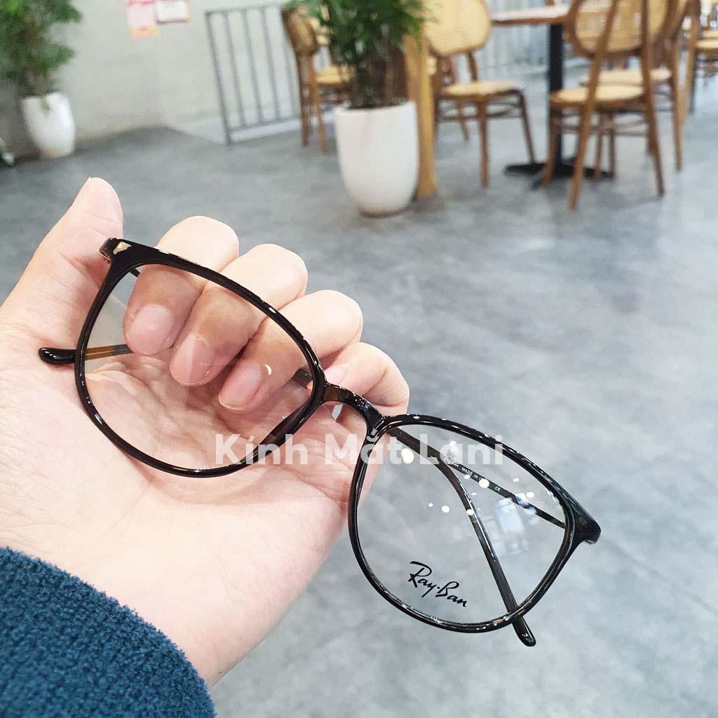Gọng kính cận nữ dáng bầu càng kim loại thanh mảnh Lani 872 - Lắp mắt cận theo yêu cầu