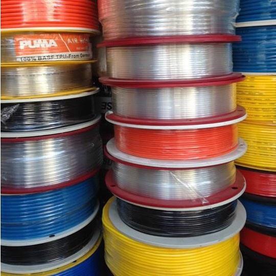 Dây hơi PU HOSE, dây hơi khí nén 8x5mm màu trắng hàng xin