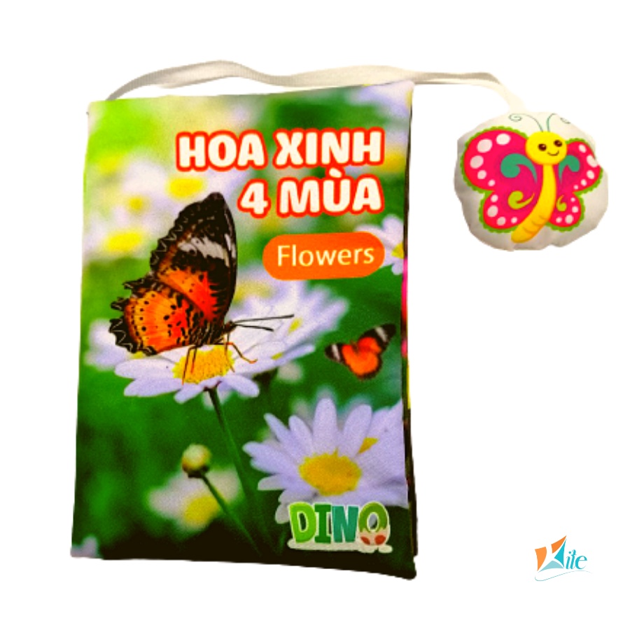 Sách vải hoa xinh 4 mùa