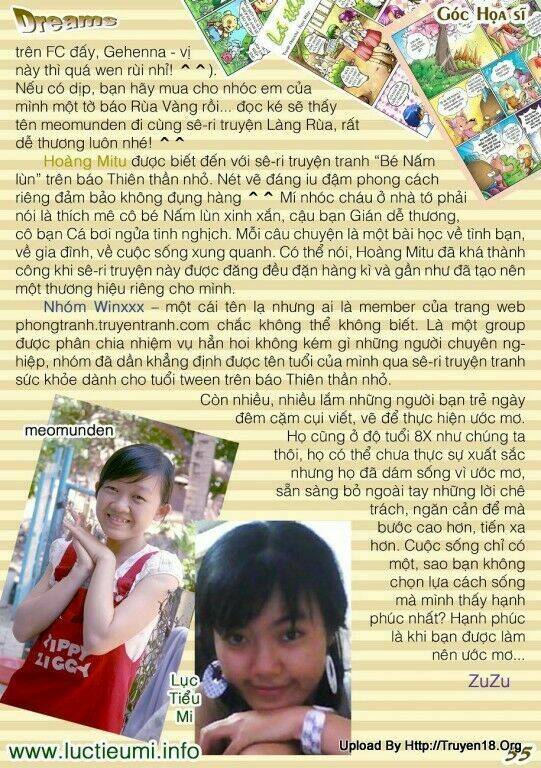 tạp chí dream chapter 5 57