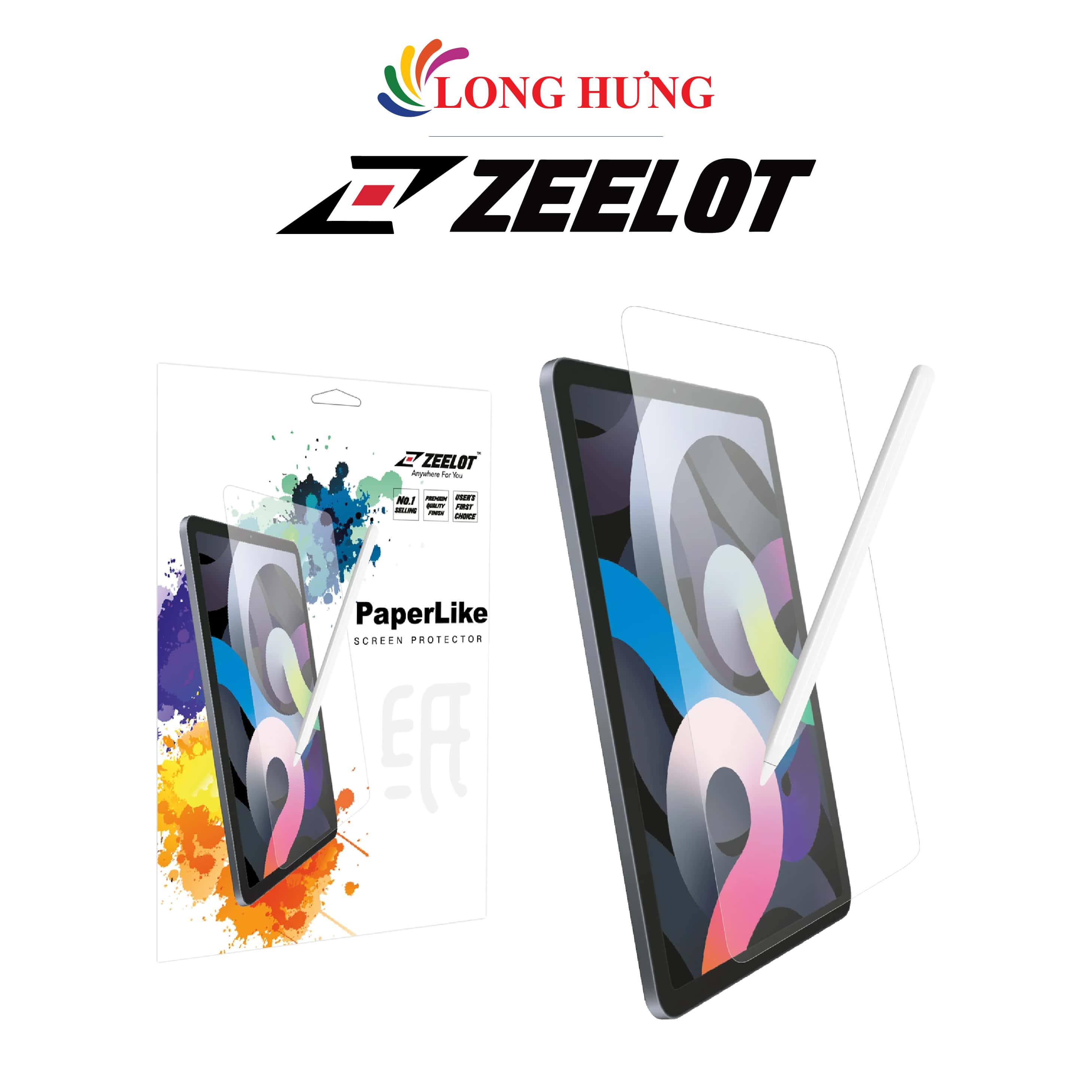 Dán màn hình Zeelot iP Mini 7.9"/9.7"/10.2" - Hàng chính hãng