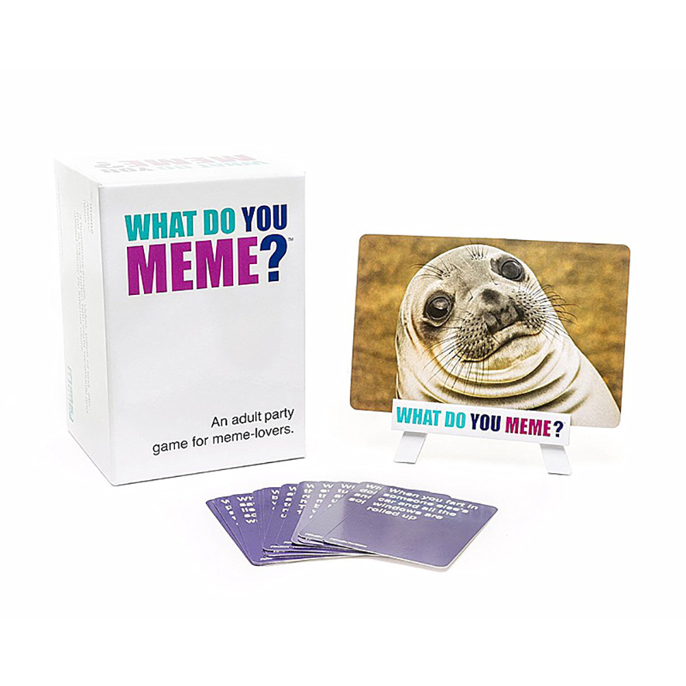 Bộ Bài What Do You Meme Drinking Game Trending Thế Giới 2022 Phiên Bản Tiếng Anh Dành Cho Bữa Tiệc Bạn Bè