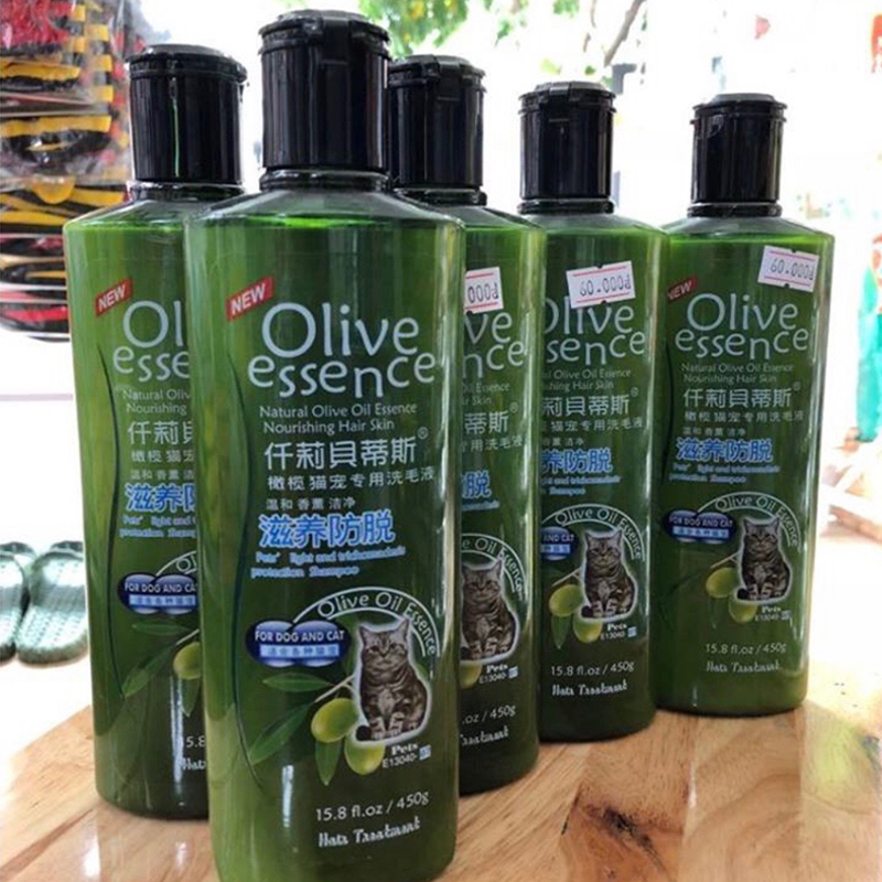 Sữa Tắm Dành Riêng Cho Chó Mèo OLIVE ESSENCE 450ml