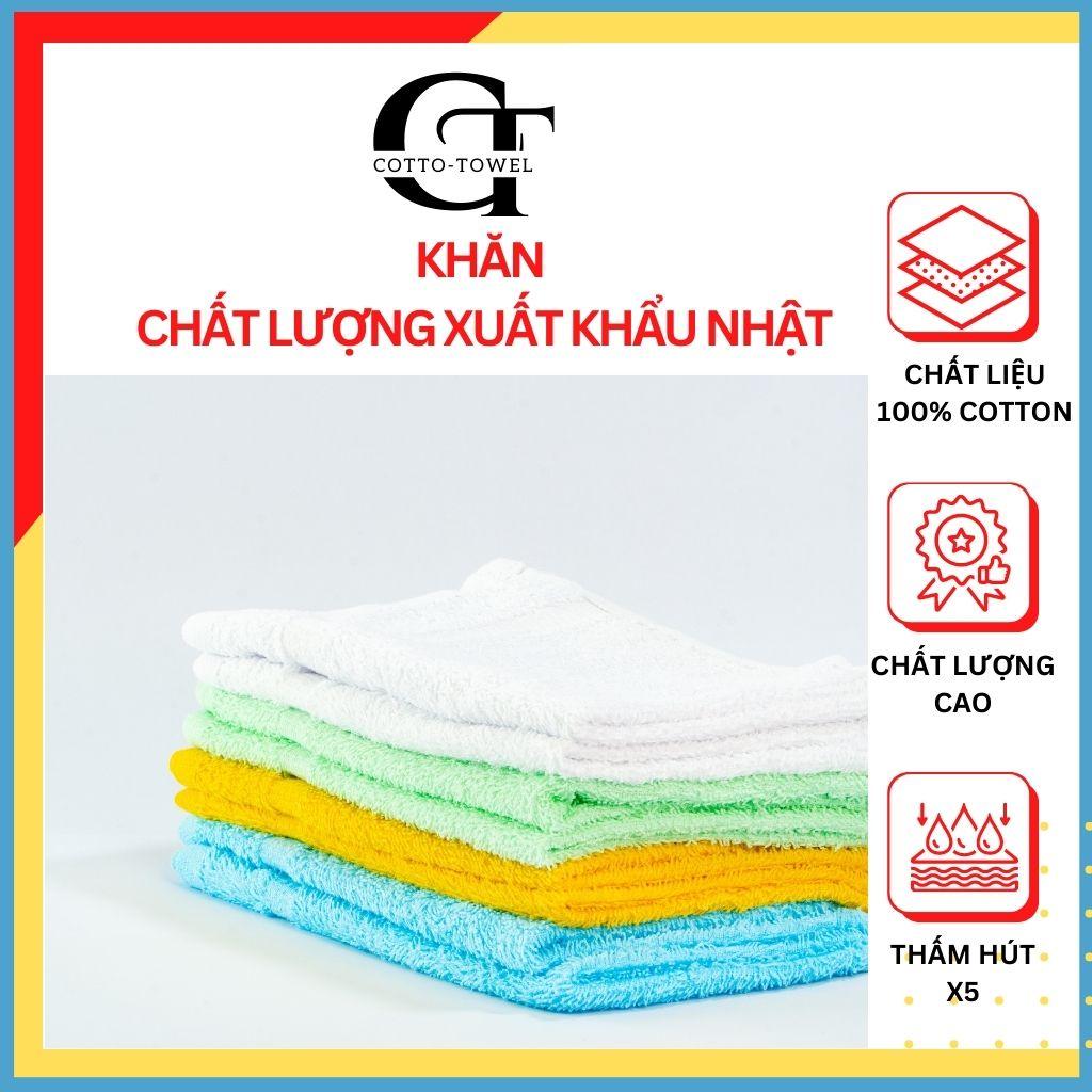Khăn mặt Cotton Cao cấp 28*42cm HÀNG XUẤT NHẬT