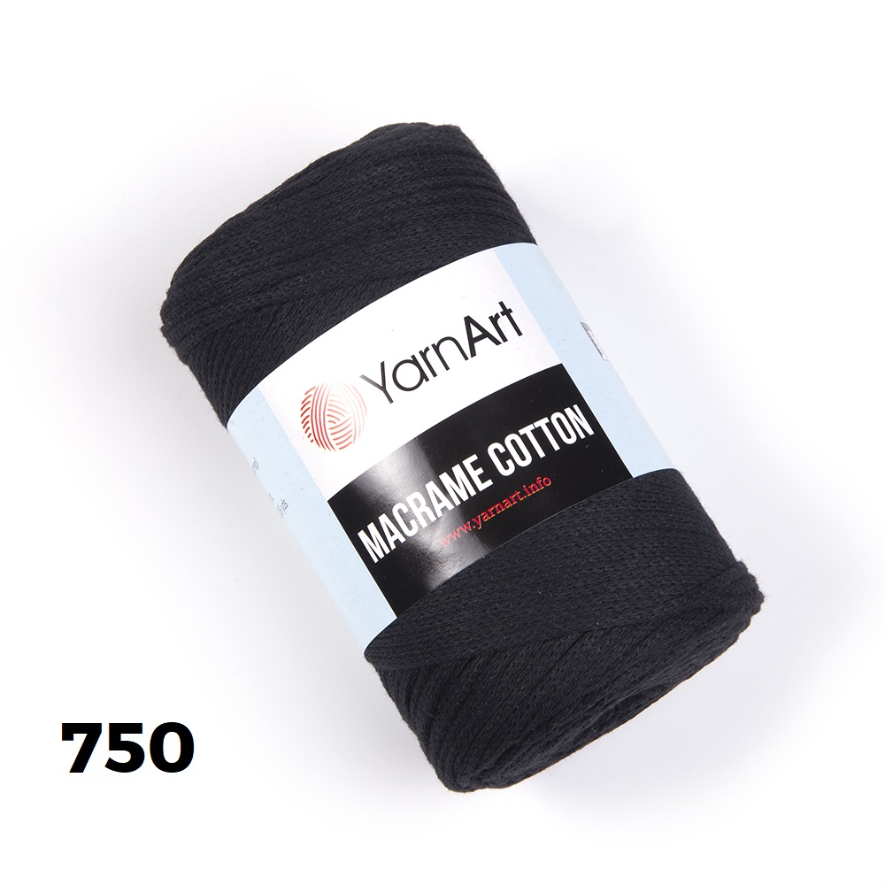 Sợi Macrame Cotton nhập khẩu từ Yarnart, móc túi, giỏ xách, khăn trải bàn, trang trí nội thất