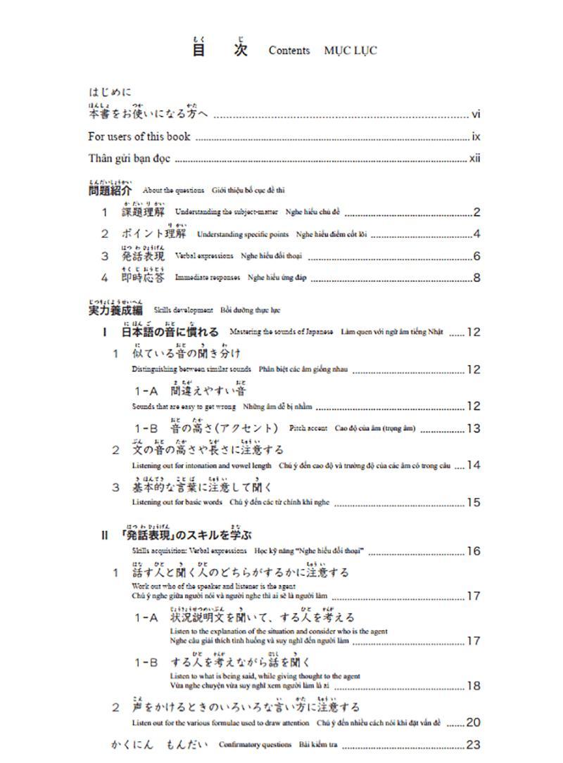Sách - Luyện Thi Năng Lực Tiếng Nhật N4