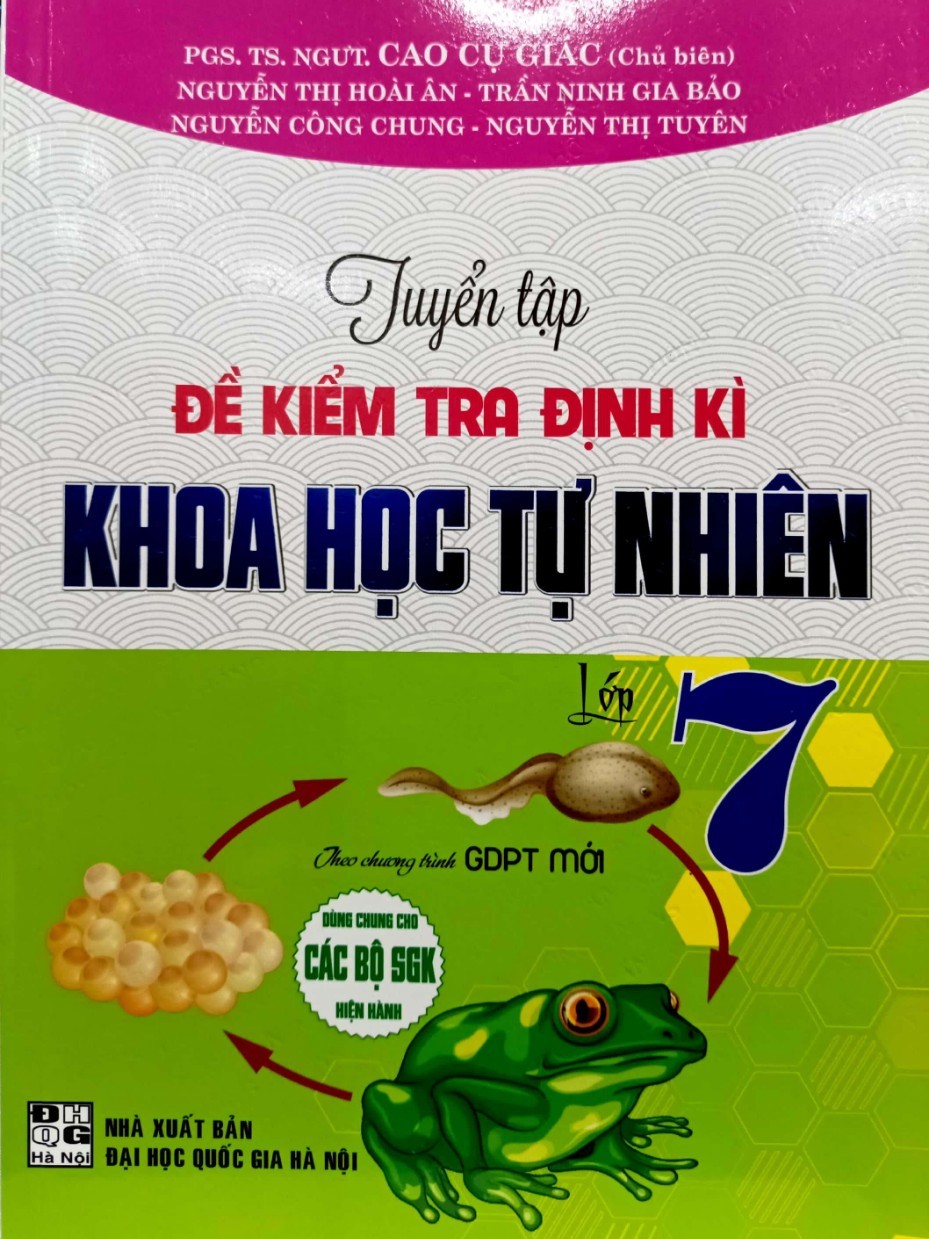 TUYỂN TẬP ĐỀ KIỂM TRA ĐỊNH KÌ KHOA HỌC TỰ NHIÊN LỚP 7 (THEO CHƯƠNG TRÌNH GDPT MỚI)