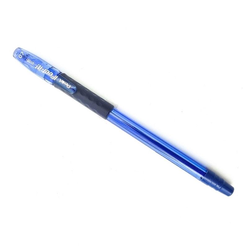 Bút Bi Nắp Đậy Pentel 0.7 BX487 - Xanh dương