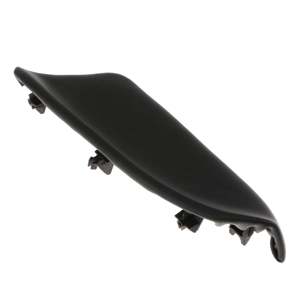 Inner Left Door Panel Armrest Real Leather For Honda Accord 08-12 Black
