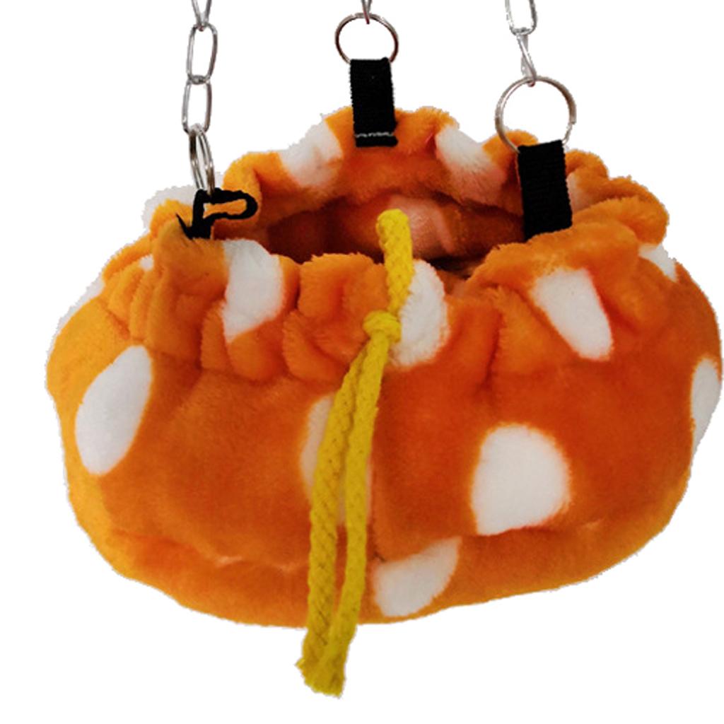 Set of 3 Pet Hamster Ferret Rat Squirrel Hammock Small Animals Hanging Swing Toy