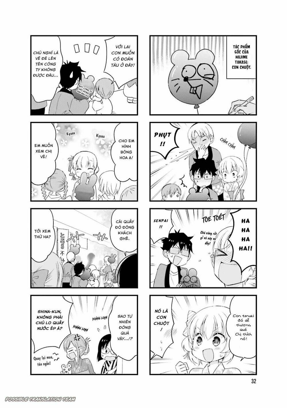 senpai nhỏ nhắn của tôi rất dễ thương chapter 19 8