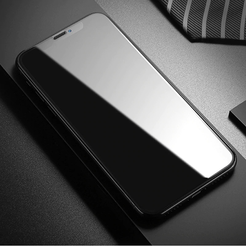 Miếng dán kính cường lực cho iPhone XR hiệu ANANK Nhật Bản  (Full 2.5D, 0.2mm, phủ nano, chống tia cực tím, Mặt kính AGGC) - Hàng chính hãng