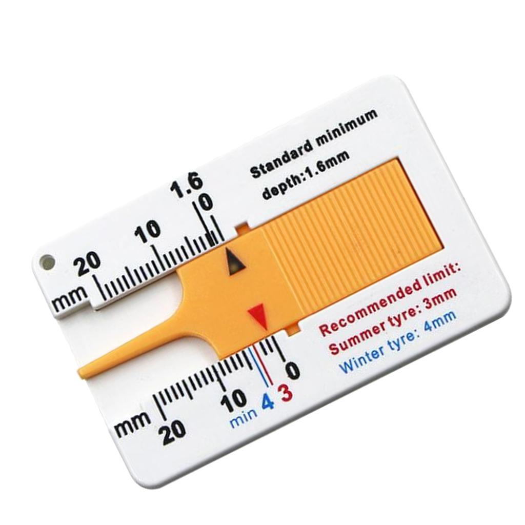 Lốp Tmark Thước Đo Độ Sâu Kẹp Phanh Ô Tô Xe Máy Xe Kéo Bánh Xe Đo