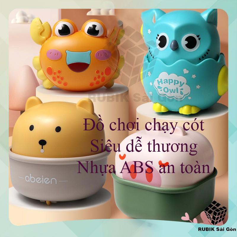 Đồ chơi động vật chạy cót dễ thương cho bé đồ chơi con vật chạy bánh đà mini siêu dễ thương đáng yêu chọn hình