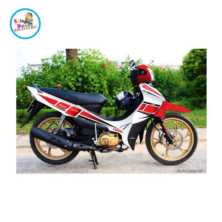 Tem xe jupiter mx trắng đỏ