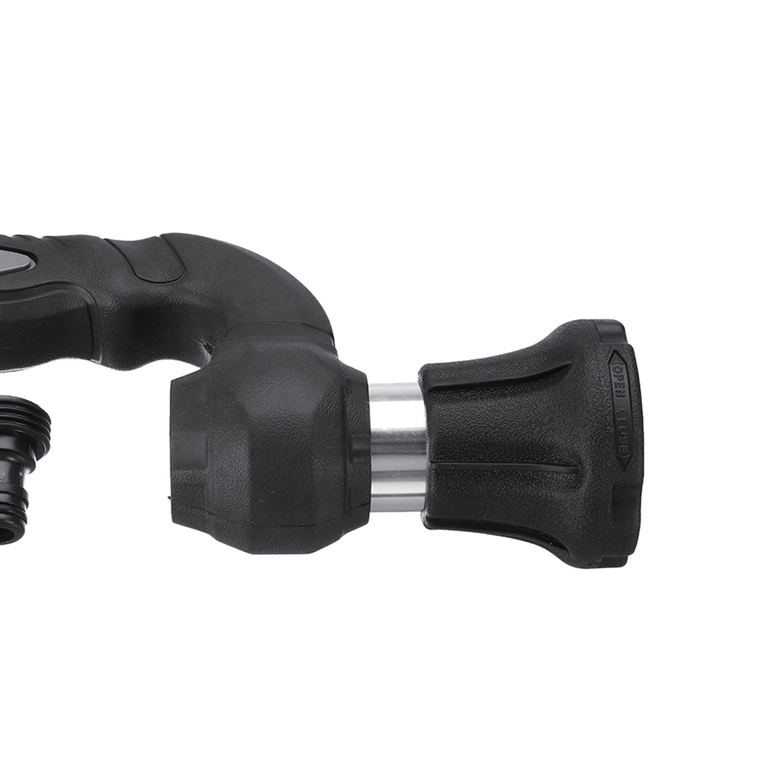 Garden Hose Nozzle, 2021 Upgraded Water Hose Spray Nozzle, Heavy Duty High Pressure Jet for Watering Plants, Lawn, Adjustable Hose Nozzle Sprayer