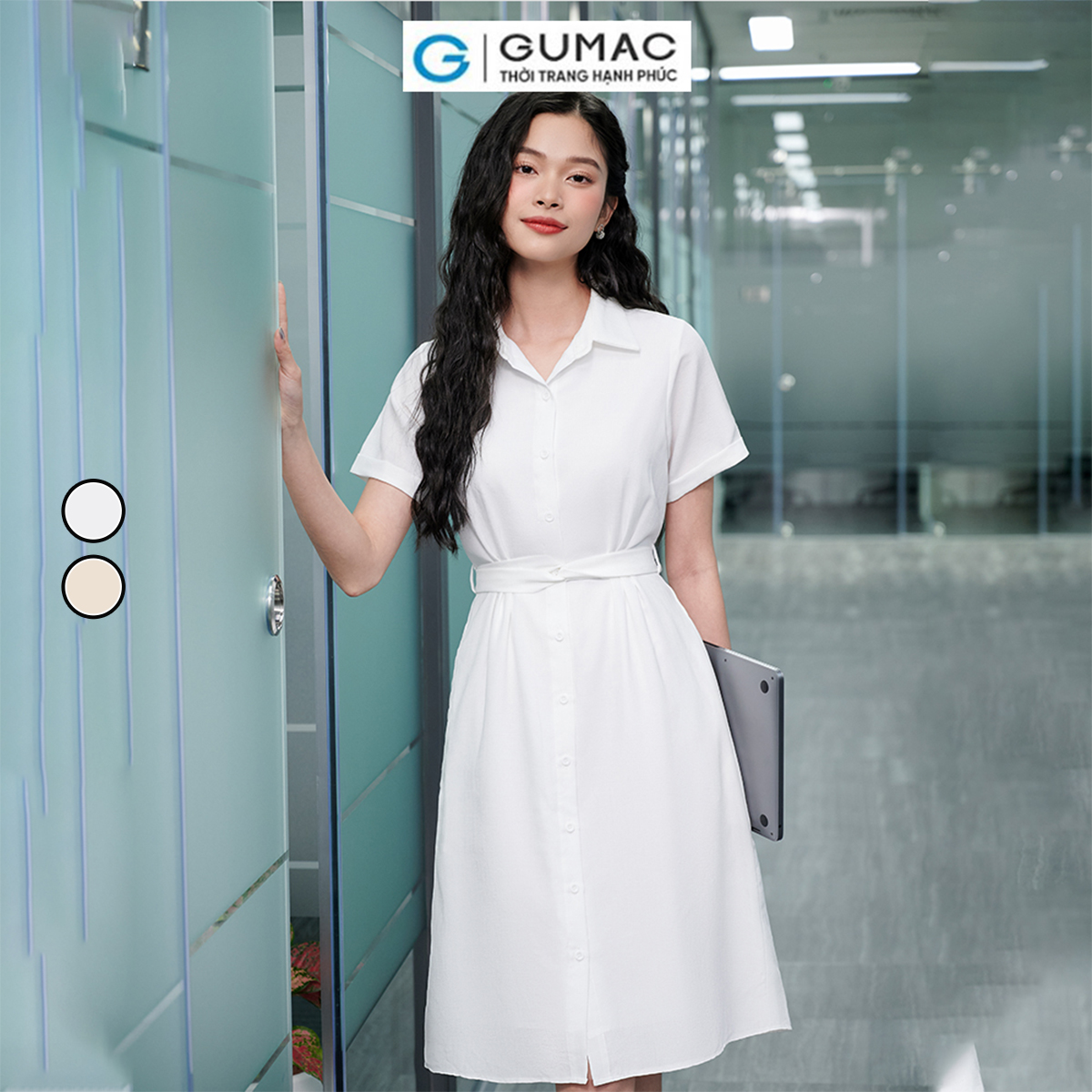 Váy Sơ Mi Nữ Thắt Eo Giá Tốt T072023  Mua tại Lazadavn