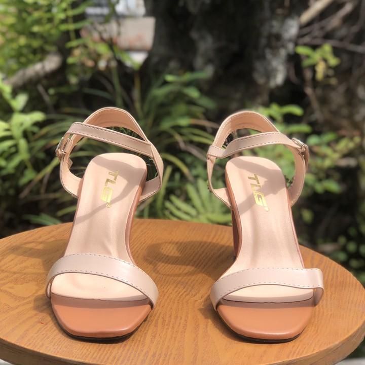 Sandal cao gót da cao cấp hot trend  trẻ trung năng động 21368