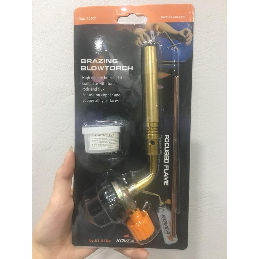 Đầu khò ga đồng cầm tay cao cấp sử dụng bình gas mini