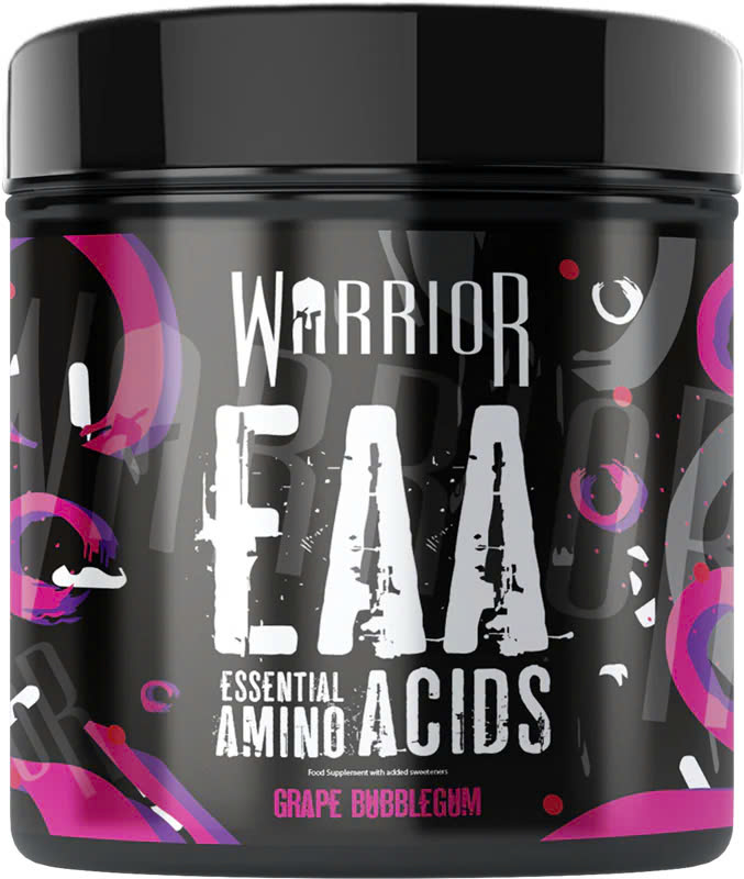 Warrior EAA Essential Amino Acids (30 Lần dùng) -  Intra Workout, Chứa EAAS Phục Hồi Cơ, Hỗ Trợ Tập Luyện
