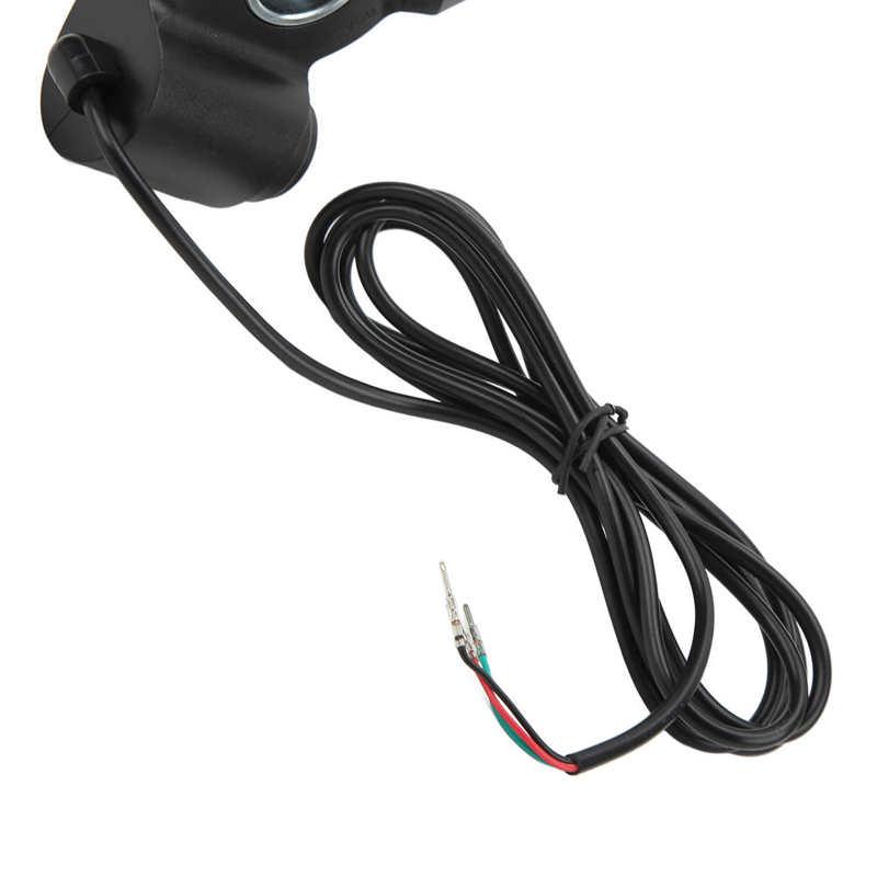 Xe Điện Đánh Lửa Khóa Màn Hình Hiển Thị Kỹ Thuật Số Công Tắc Với 2 Chìa Khóa Cho KUGOO M4 Xe Tay Ga Ngón Tay Cái Van Tiết Lưu Vôn Kế