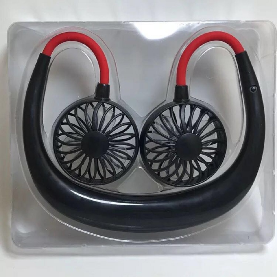 Quạt Mini Đeo Cổ 360 Độ