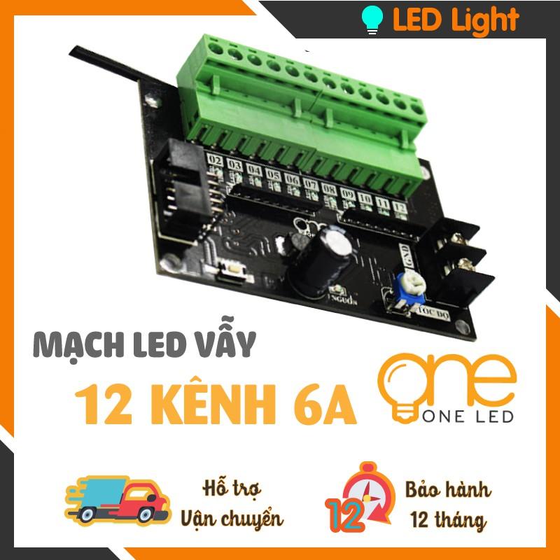 MẠCH LED VẪY 12 KÊNH 6A  - ONELED - BIỂN LED VẪY