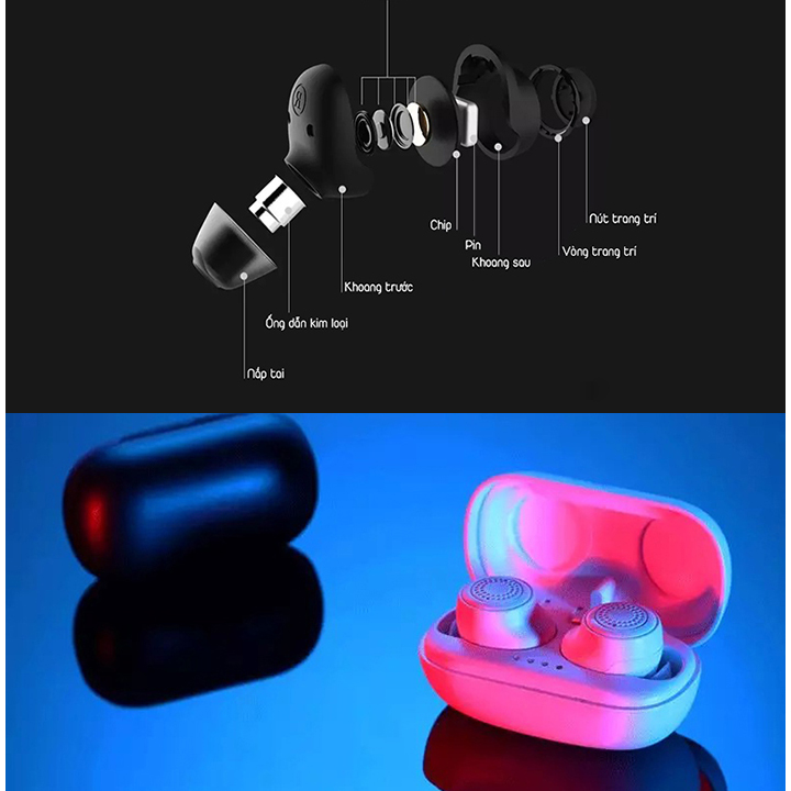 Tai nghe Bluetooth True Wireless Remax Earbuds TWS-2S - TWS-2S - Hàng nhập khẩu