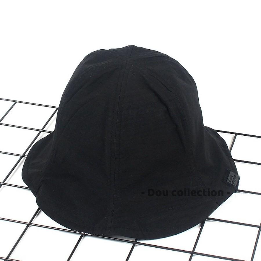 Nón Mũ Bucket Cao Cấp Nam Nữ Hai Mặt Trơn & Caro Vải Cotton Retro Phong Cách Nhật Bản HEAL COLD - Mã NV031