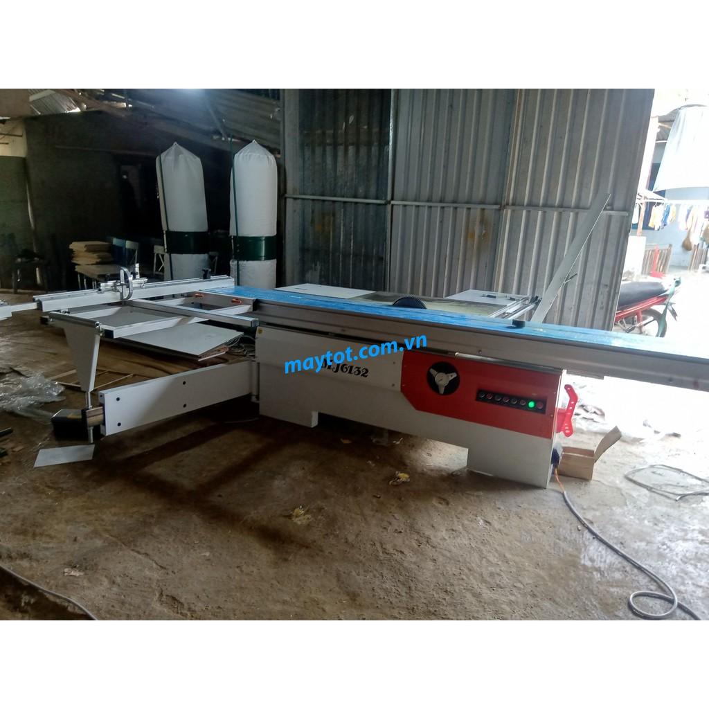 Máy cưa bàn trượt 2 lưỡi giá rẻ