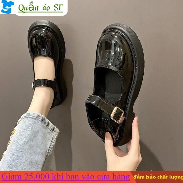Small Leather Shoes Women's British Style New Dress Mary Jane Retro Platform Japanese StylejkUniform Shoes