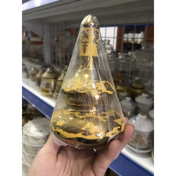 Bình hồ lô cúng 3D rồng