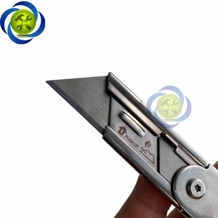 Dao rọc cáp loại xếp thép không gỉ Workpro WP211001
