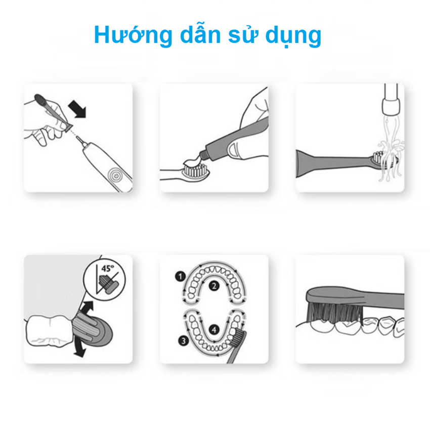 HÀNG CHÍNH HÃNG - Bàn chải đánh răng điện Philips Sonicare HX2461