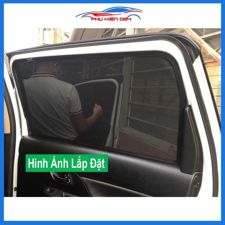 Bộ rèm chắn nắng Suzuki XL7 2020-2021-2022 cố định nam châm thuận tiện