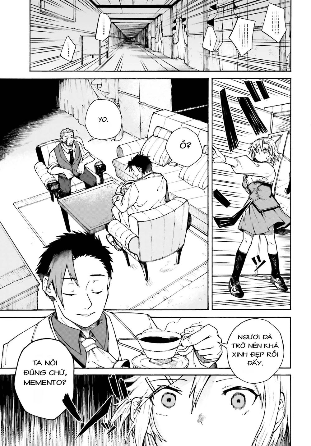 nàng loli sát thủ và ông chú bất tử! chapter 1.5 6