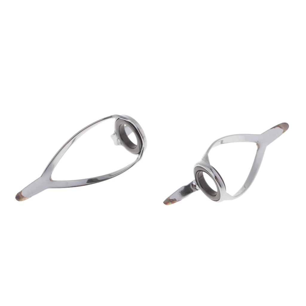 5pcs Fishing Rod Building Repair SIC Ring Spinning Casting Guides