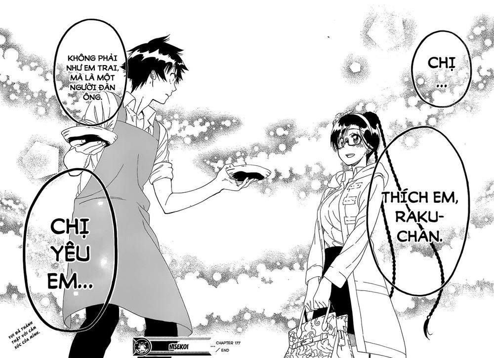 nisekoi - tình yêu giả tạo chapter 177 18