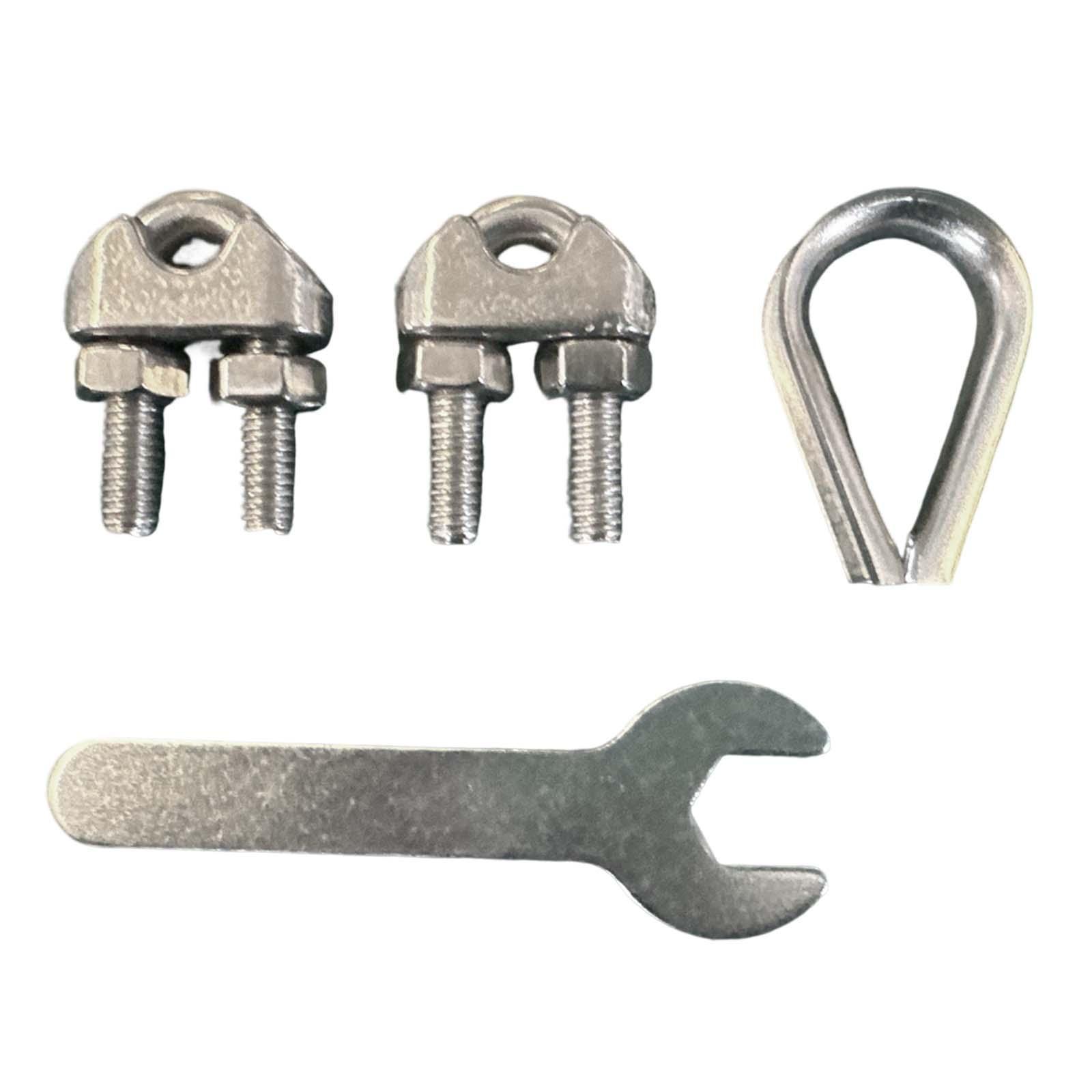 Wire Rope Locks Accessories Set Equipment Gym Training for Gym Machine Cable Weight Cable